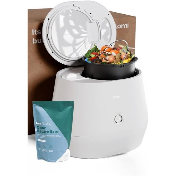 Lomi 1 | World's First Smart Waste™ Electric Kitchen Composter | Turn Waste into Natural Fe