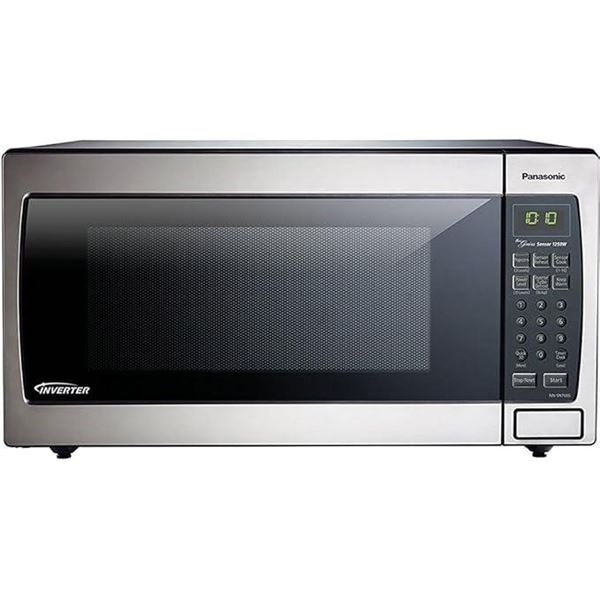 Panasonic Microwave Oven NN-SN766S Stainless Steel Countertop/Built-In with Inverter Technology  ***