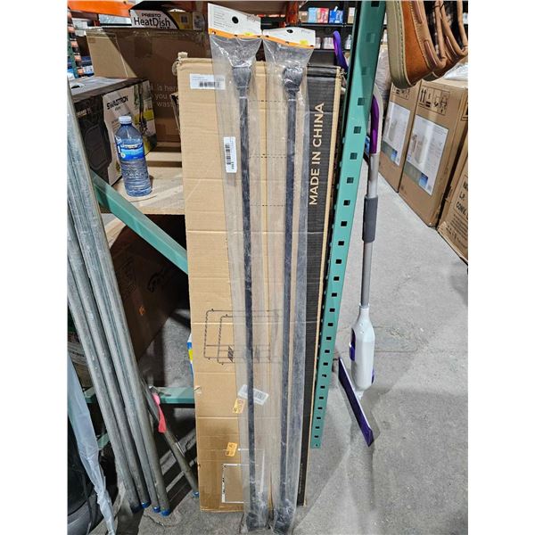 Kenney Decorative Rod Set 5/8in Diameter (122cm-218cm)2ct