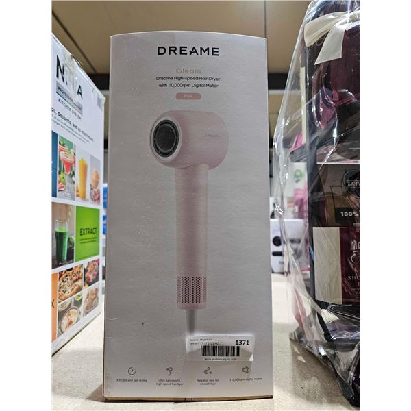 Dreame Gleam High-speed hair dryer with 110,000rpm digital motor-pink