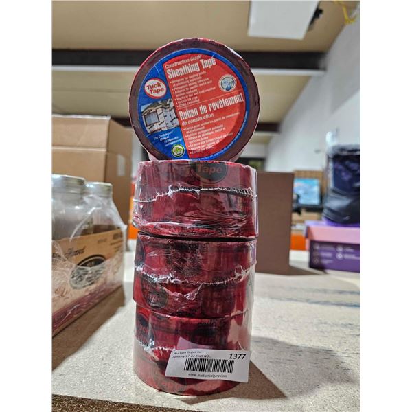 Tuck Tape Construction Grade Sheathing Tape (4ct)