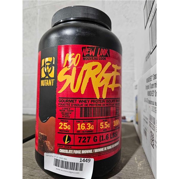 Mutant Iso Surge Chocolate Fudge Brownie 1.6Lbs