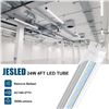 Image 2 : JESLED T8 LED Type B Tube Light, 4FT, 24W 3000LM 6500K, 4 Foot T12 LED Replacement Bulbs for Fluores