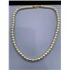 Image 1 : Set of freshwater pearls necklace 16" strand