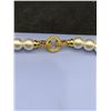 Image 2 : Set of freshwater pearls necklace 16" strand