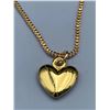 Image 2 : Box Link 14K GP Chain and Heart Pendant Gift Set