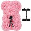 Image 1 : rose bear Gifts for Women Girlfriend Daughter Mom, Flower Bear Romantic Gifts for Girl, Teddy Bear R