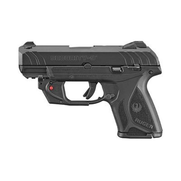 RUGER SEC-9 9MM 3.4" BLK 10RD LSR