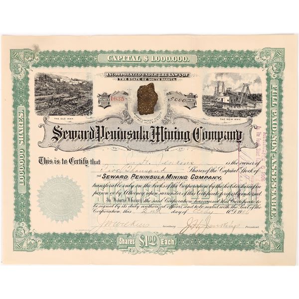 Seward Peninsula Mining Company Stock, 1906 [192107]