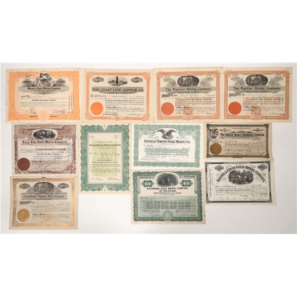 Arizona Mining Stock Group, 11, 1878-1927 [192475]
