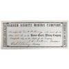 Image 1 : Banner Quartz Mining Stock, 1857, Rare [191841]