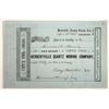 Image 1 : Herbertville Quartz Mine Stock Certificate [192715]
