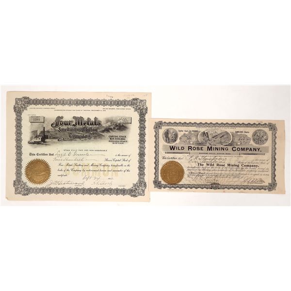 Inyo County Mining Stock Pair [192456]