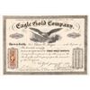 Image 1 : Eagle Gold Company Stock, 1865 [191699]