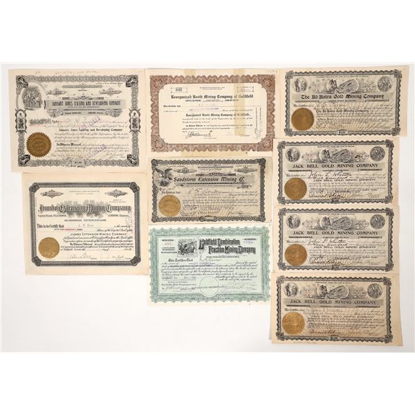Goldfield Mining Stocks, 9, 1905-29 [192467]