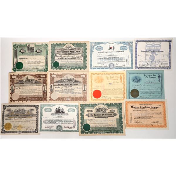 Oklahoma Oil Stock Collection, 14, 1908-68 [192800]