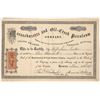 Image 1 : Massachusetts and Oil Creek Petroleum Stock, 1867 [191628]