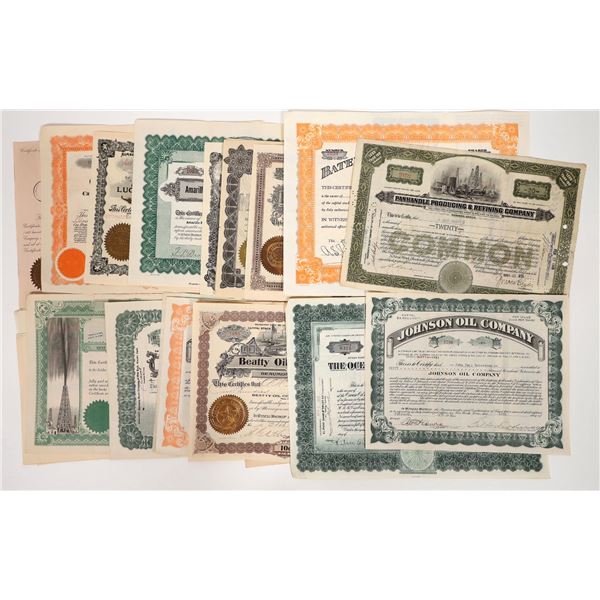 Texas Oil Stocks, 22, 1901-30 [192804]