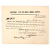 Image 1 : Lewiston and Tuscarora Bridge Co. Stock, 1848 [191843]