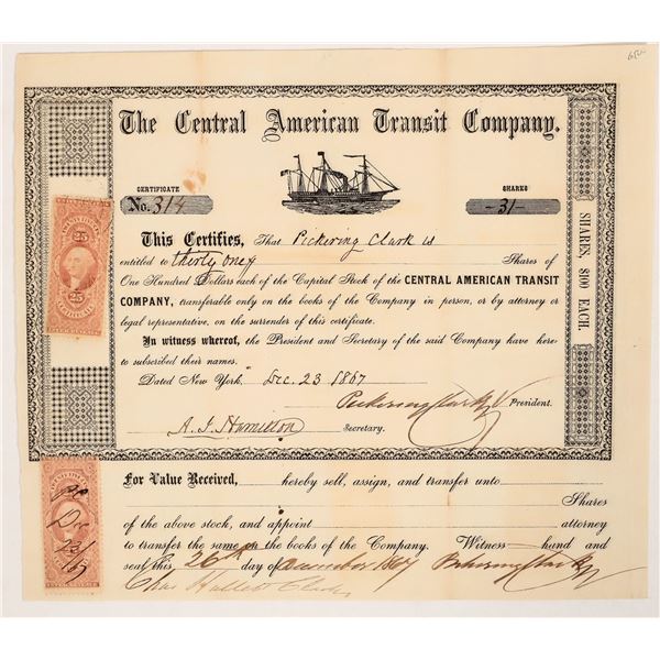 Central American Transit Stock, 1867 [191844]