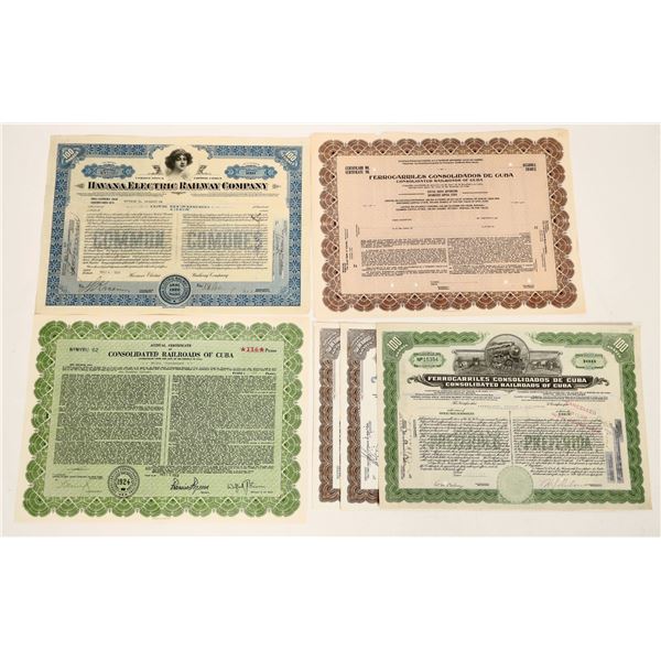 Railroad Certs of Cuba [188989]