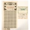 Image 1 : Stocks (2) & Bond (1) - Ohio Railroad, c1856-18XX [191078]