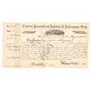 Image 2 : Stocks (2) & Bond (1) - Ohio Railroad, c1856-18XX [191078]