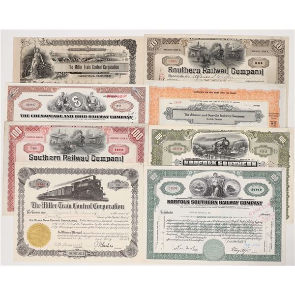 Virginia RR Stocks, 8 [192340]