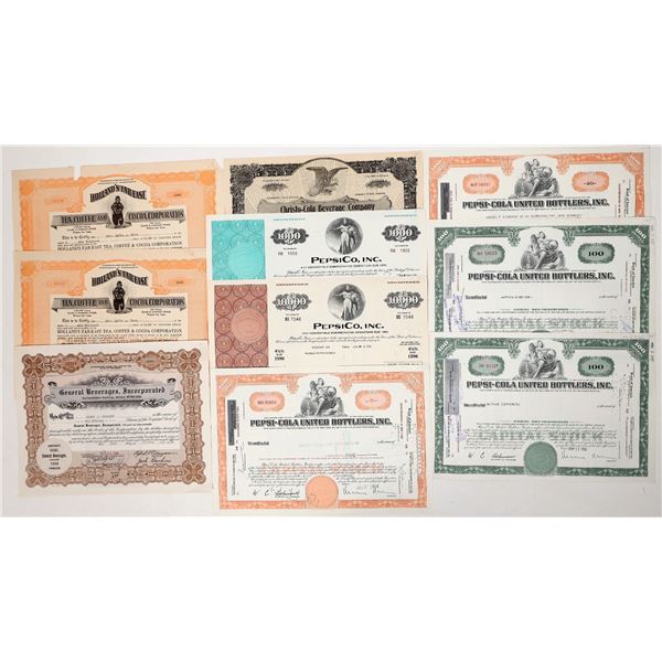 Sodas and Beverages Stock Group, 1917-1977 [192151]