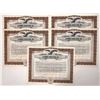 Image 1 : Billy Rose Signed Glenmore Prod. Stocks, c1947-50 (5) [191586]