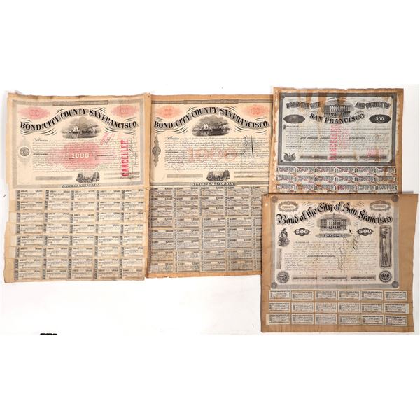 San Francisco Bonds Group, 1855-1867 [193139]