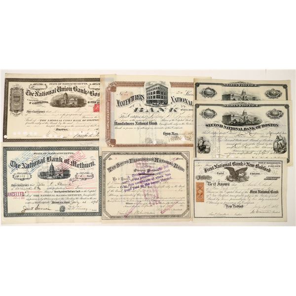 Massachusetts Banking Stock Collection [191397]