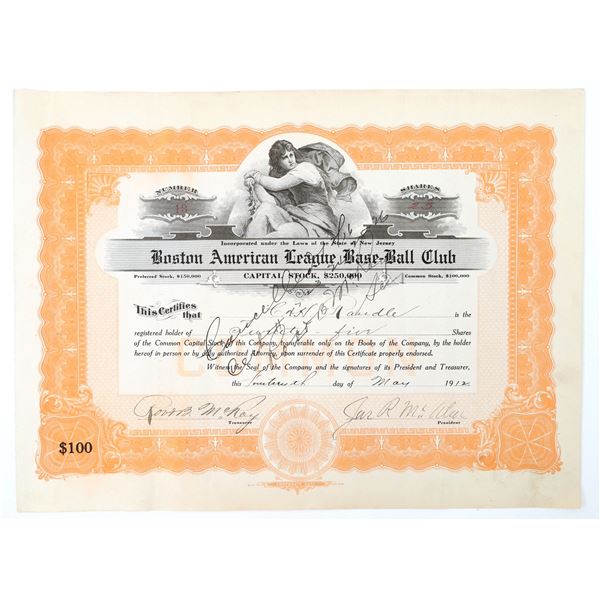 Boston Red Sox Stock #13, 1913 [191150]