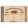 Image 1 : American Express Stock Certificate Signed by Wells & Fargo [192693]