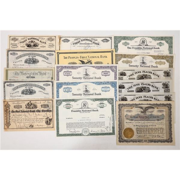 New York Bank Stock Collection, 17 [191558]