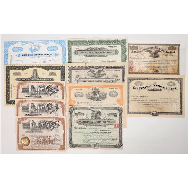 Ohio Bank Stocks, 10 [191556]