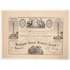 Image 1 : Washington National Monument Society Certificate, 1852 [193572]