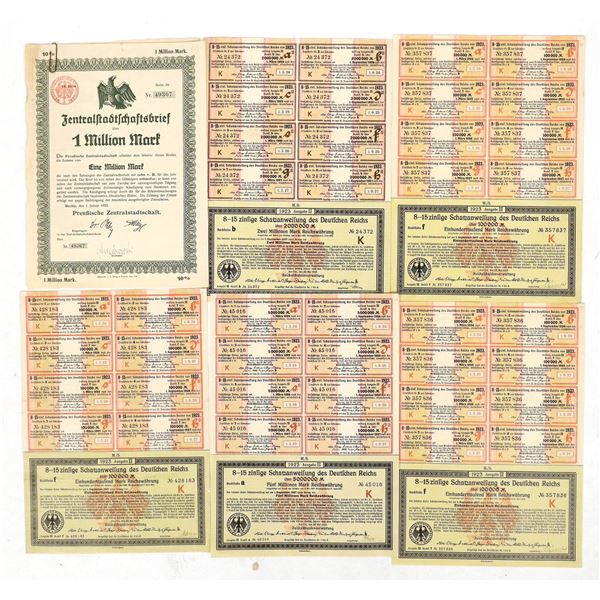 German Reich Treasury Bonds  [188987]