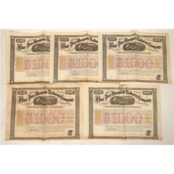 Pere Marquette Railway Bonds with RN's, 5 [191241]