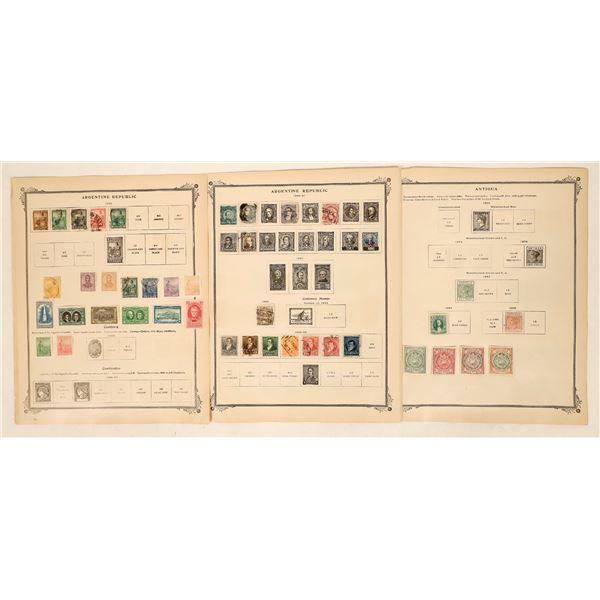 Postage Stamps - Argentina, Antigua (45) [190837]