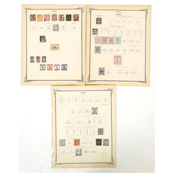 Postage Stamps - China (36) c1893-98 [190307]