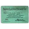 Image 1 : Pacific Electric RY Co. Pass, 1911 [193475]