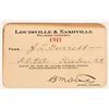 Image 1 : Louisville & Nashville Railroad Passes, 1911 [193491]