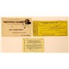 Image 2 : Railroad  Ticket, Postcard and Passes [188981]