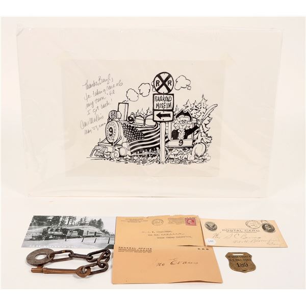 Nevada Narrow Gauge Items (6) [191458]