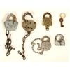 Image 2 : AT&SF Railroad Locks & Mini Sledge (7) [190657]