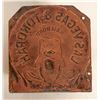 Image 1 : Las Vegas & Tonopah RR/ Bullfrog Pic Brass Plate, Exceptional [191076]
