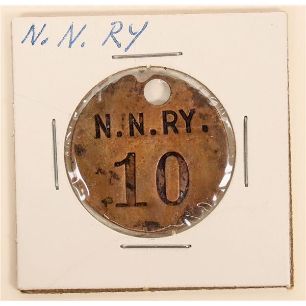 Northern Nevada Railway Luggage Tag EXTRA RARE [191330]