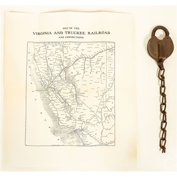 V&T Railroad Lock [190659]