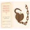 Image 2 : V&T Railroad Lock [190659]